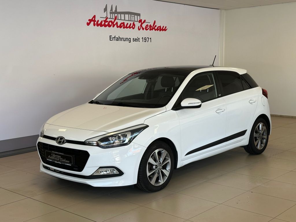 Hyundai i20 blue 1.0 T-GDI Passion+R.Kamera+Navi+Panoram