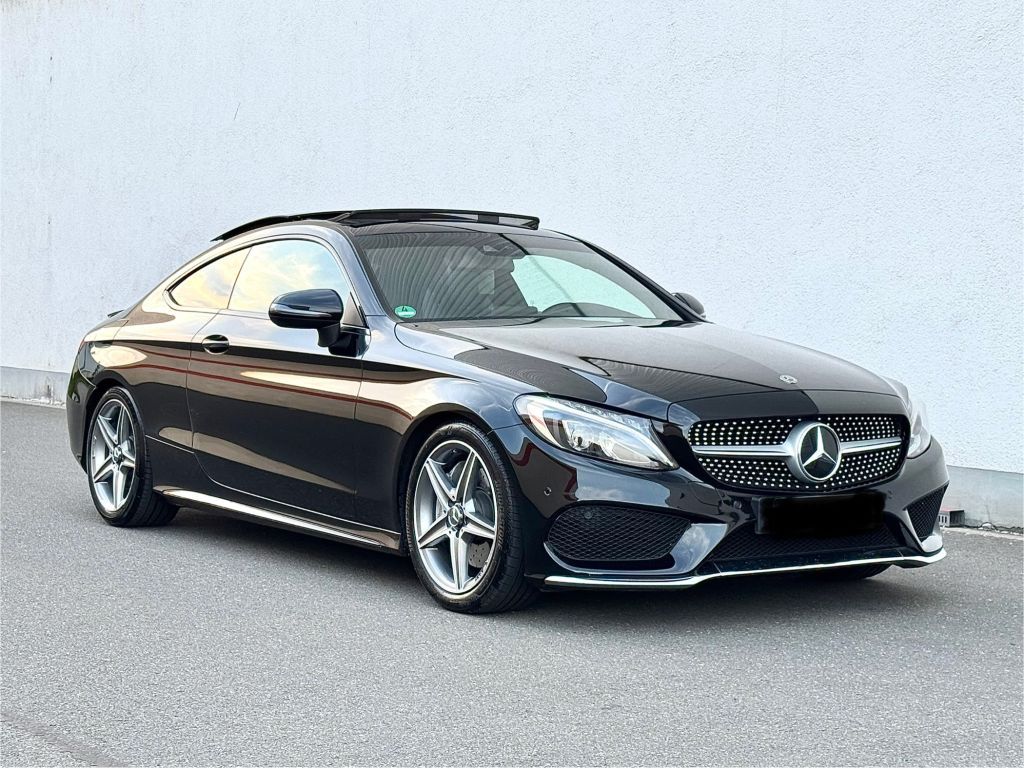 Mercedes-Benz C 300 Coupe AMG Line +Night P.+HUD+ Pano+8fach b