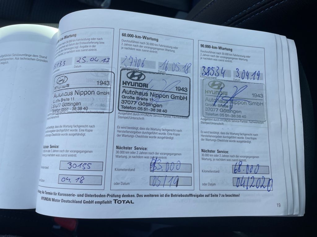 Fahrzeugabbildung Hyundai Tucson 1.6 Turbo 4WD DCT Style *8fach bereift*