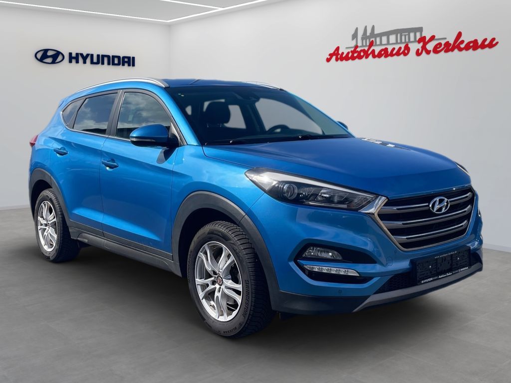 Fahrzeugabbildung Hyundai Tucson 1.6 Turbo 4WD DCT Style *8fach bereift*