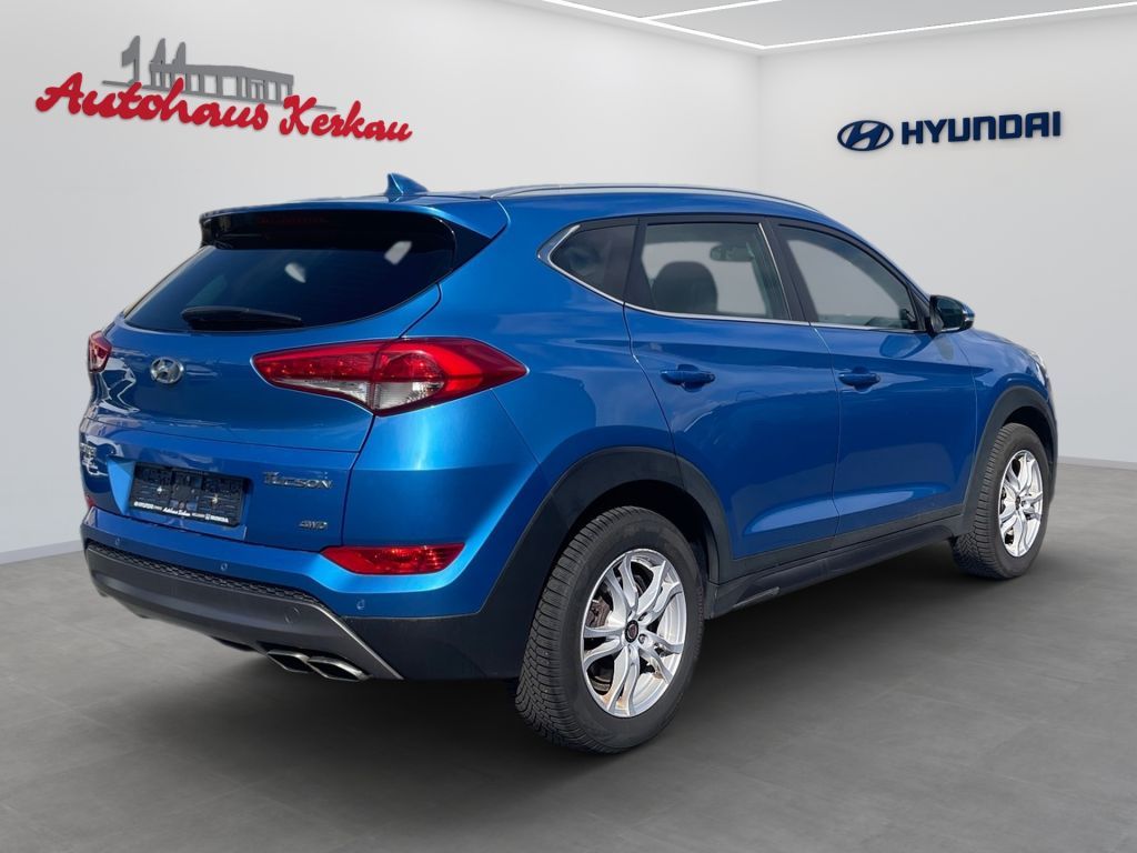 Fahrzeugabbildung Hyundai Tucson 1.6 Turbo 4WD DCT Style *8fach bereift*