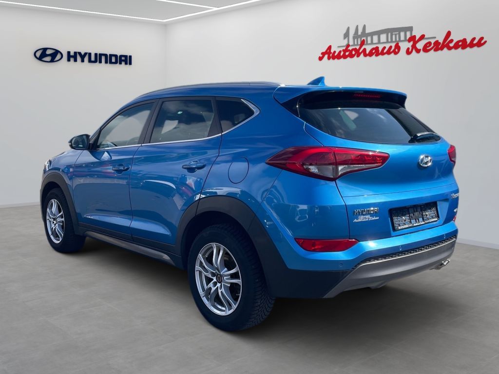 Fahrzeugabbildung Hyundai Tucson 1.6 Turbo 4WD DCT Style *8fach bereift*