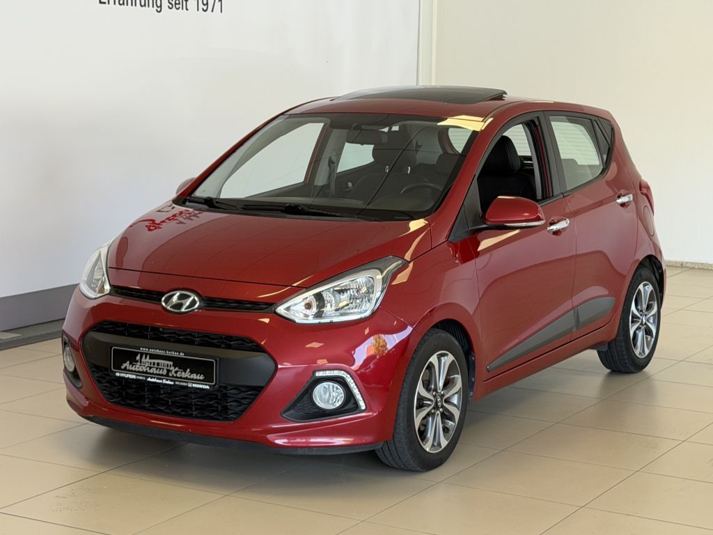 Fahrzeugabbildung Hyundai i10 1.2 Style + 1.Hand + Schiebedach + Winterräd