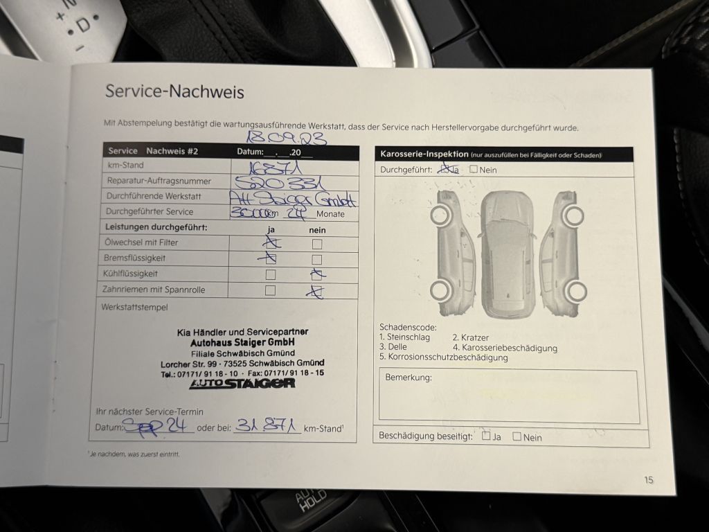 Fahrzeugabbildung Kia XCeed 1.5 T-GDI OPF DCT7  SPIRIT *Pano*Navi-P.*